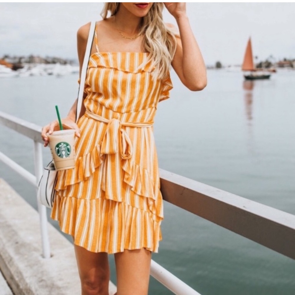 Vici cute ruffle dress!
